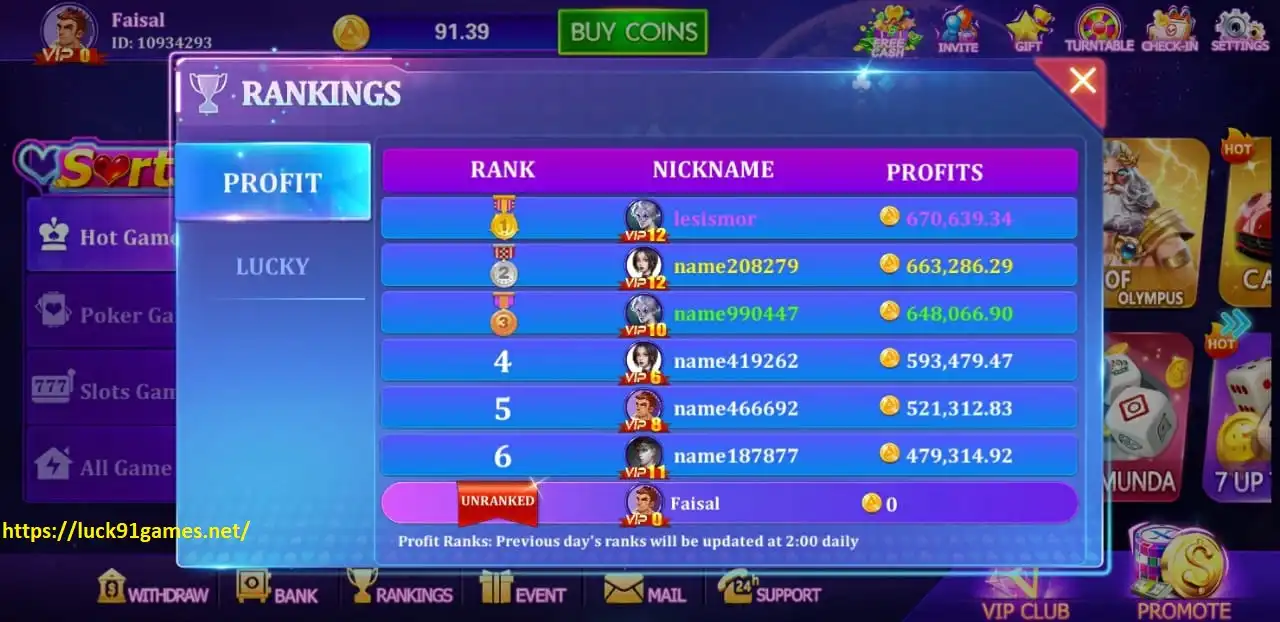 lucky 97 Game